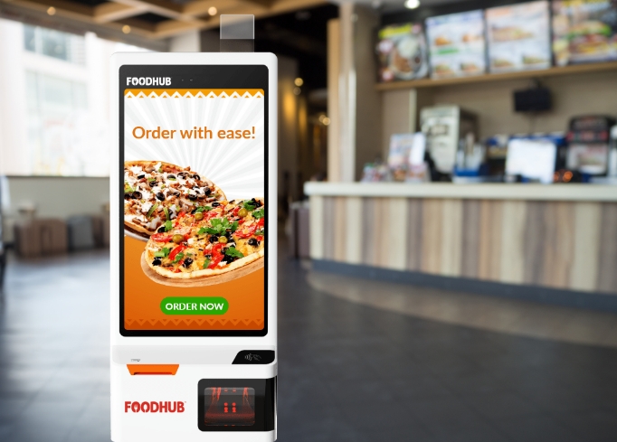 Upgrade your service with the Foodhub Kiosk